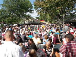 Plattduetsche Biergarten